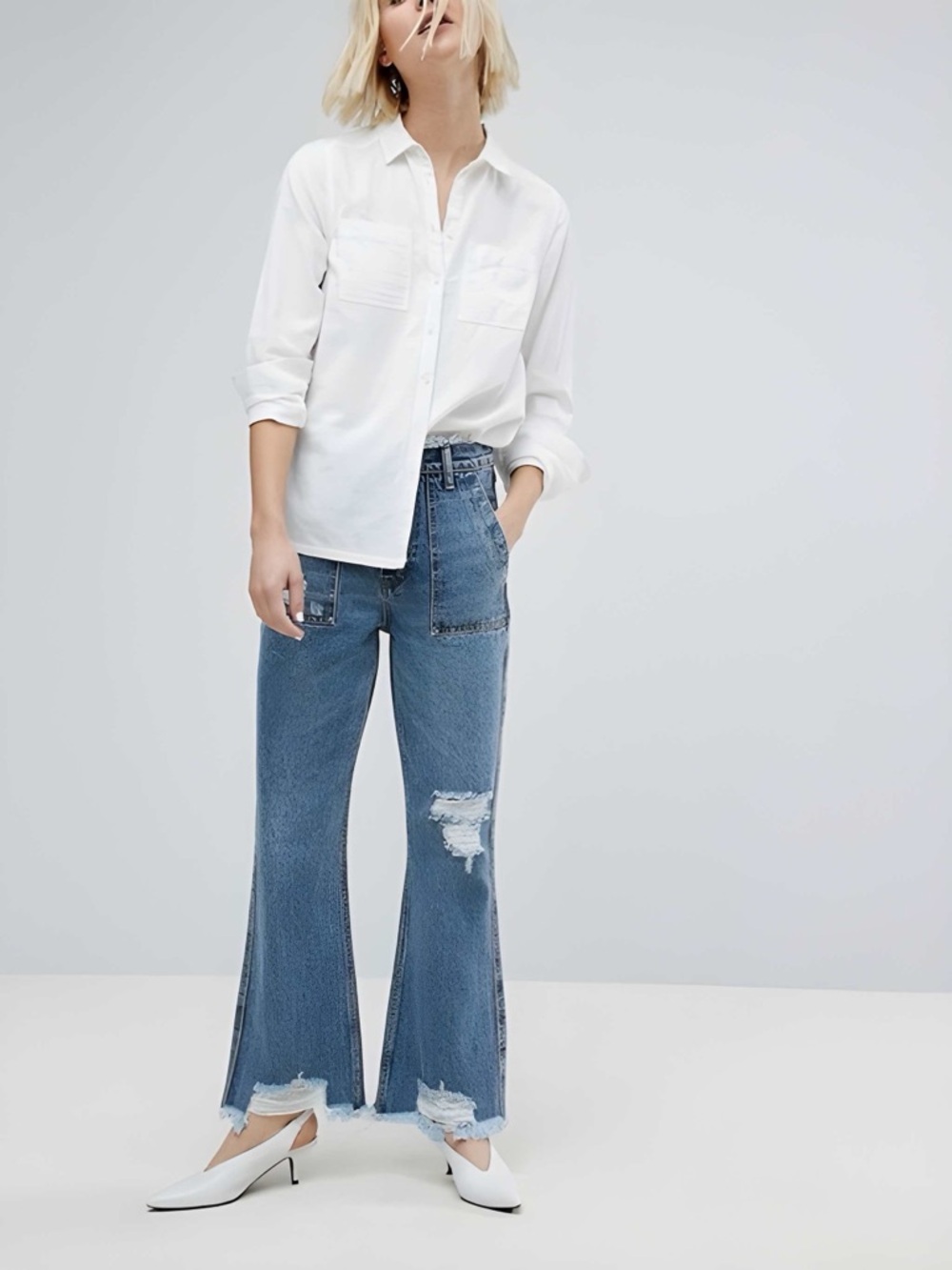 NWT | Evidnt LA | Saint-Denis Flare Jean | Sz 28